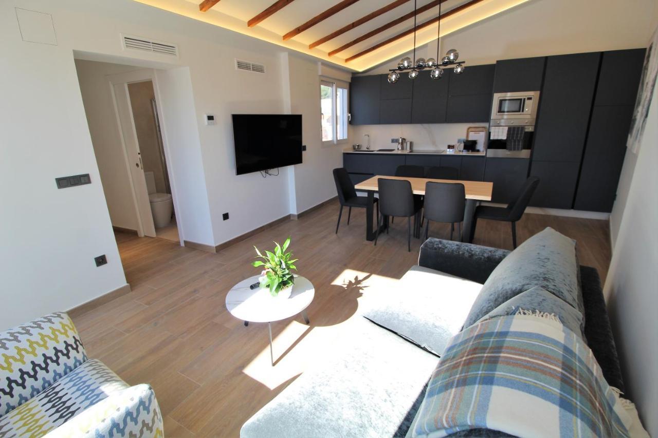 Appartamento Atico Loft De Lujo Con Terraza Espectacular Y Vista A Los 2 Castillos Alicante Esterno foto